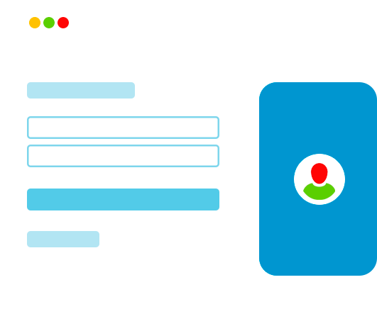 Register in the platform Image